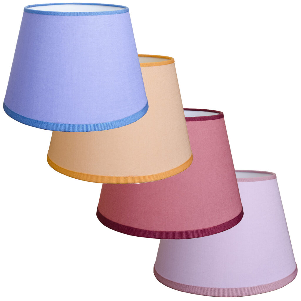 Paralume Cappello coprilampada di ricambio a tronco di cono liscio